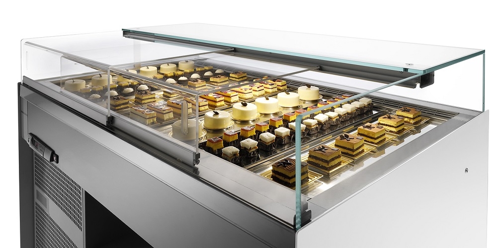New Pastry Display Case Drop in Delice H 1151-IFI