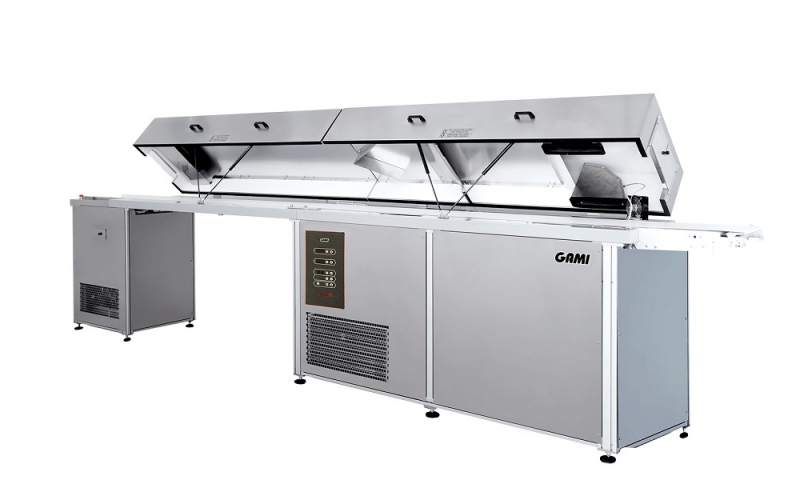 Cooling tunnel chocolate Series TR300 TR400 TR600