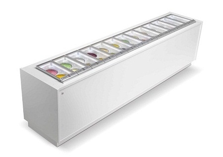 Ice-Cream Display Case Panorama 1+2 Level-IFI