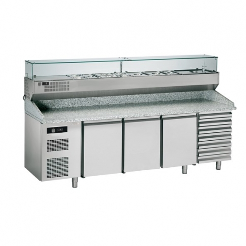 Refrigerated Counters for Pizza Sagi Series KBP