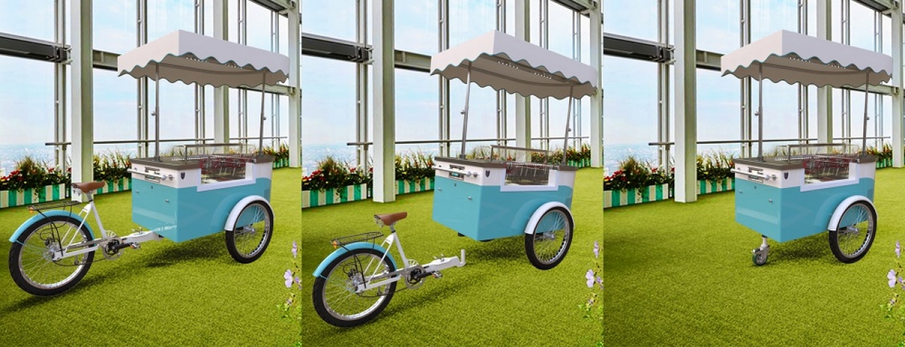 Ice cream Cart Model Procopio Slim Gelato 