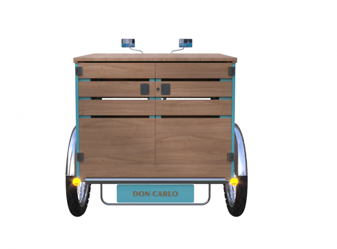 Ice cream Cart Model Don Carlo Delivery